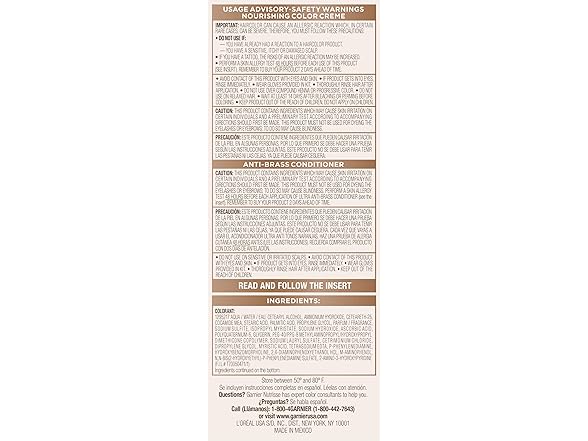 Garnier Nutrisse Ultra Color Nourishing LC3 Hi-Lift Blonde