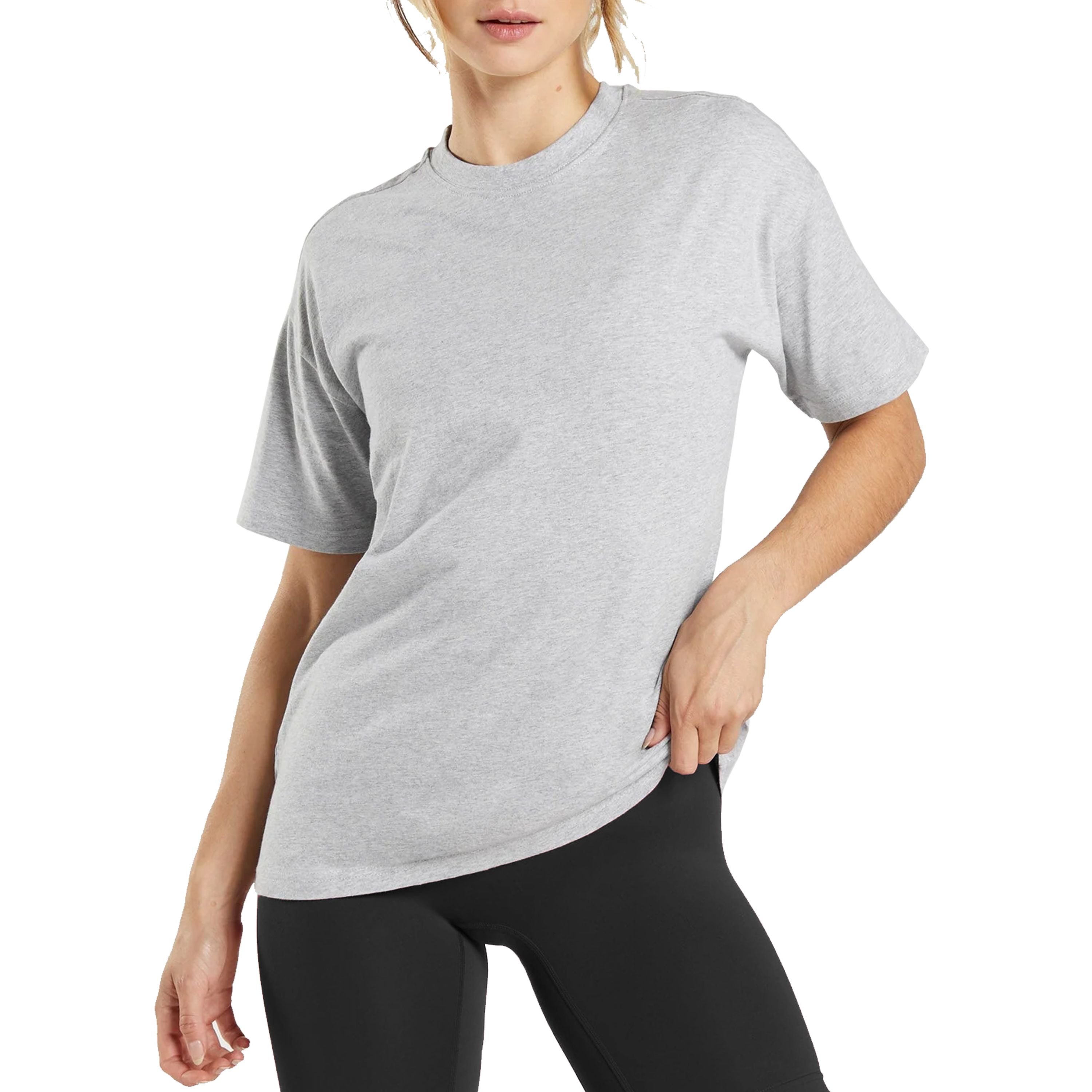 6Pk Womens S/S Loose Fit Crew Tee - Gallery 19
