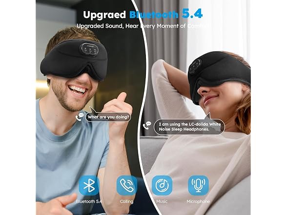 LC-dolida White Noise Sleep Mask