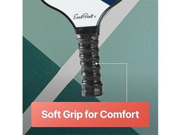 EastPoint 4-Player Pickleball Paddle Set