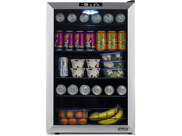 Newair Beverage Fridge w/Split Shelf - 160 Cans