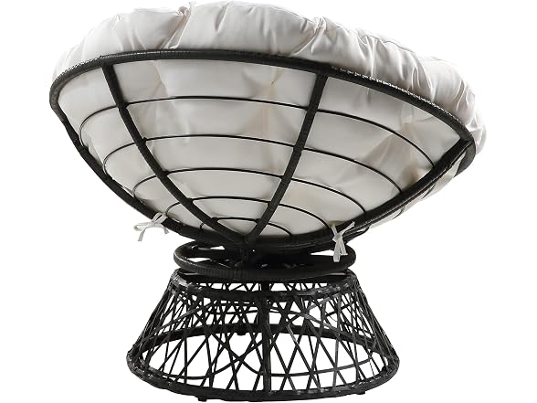 OSP Home Furnishings Wicker Papasan Chair