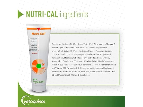 Vetoquinol Nutri-Cal 4.25 Oz - High Calorie Supplement
