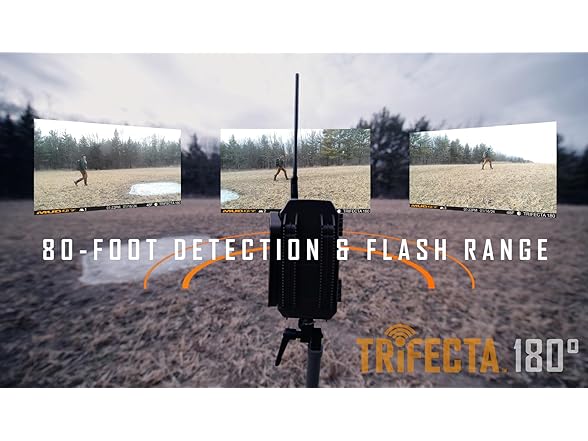 (NEW) Muddy Trifecta 180 Degree Cellular Trail Camera 36MP