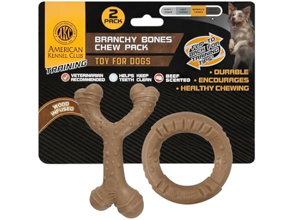 American Kennel Club 2 Pack Training Dog Chew