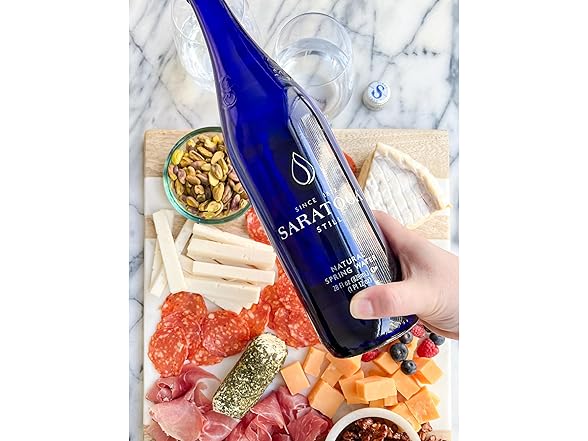 1CT Saratoga Still Spring Water Bottle PET