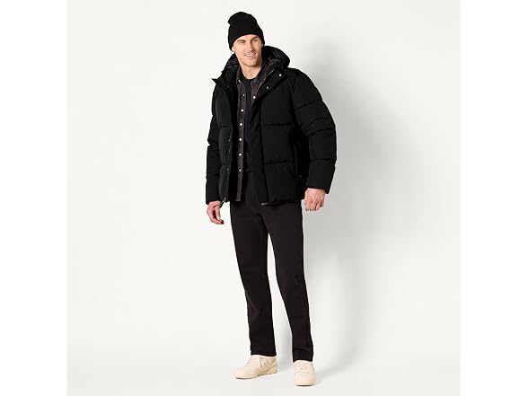 Amazon Essentials Men Hooded Puffer