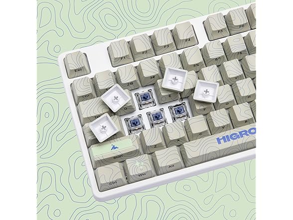 Higround PBT Dye Sub Keycaps for Mechanical Keyboards