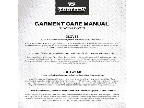 cortech Insu-Lite Motorcycle Glove