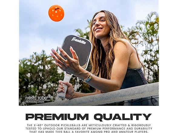 Franklin Sports X-40 Pickleballs 12 Pack