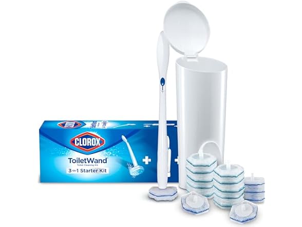 (2-Pk) CLOROX ToiletWand Toilet Bowl Cleaner