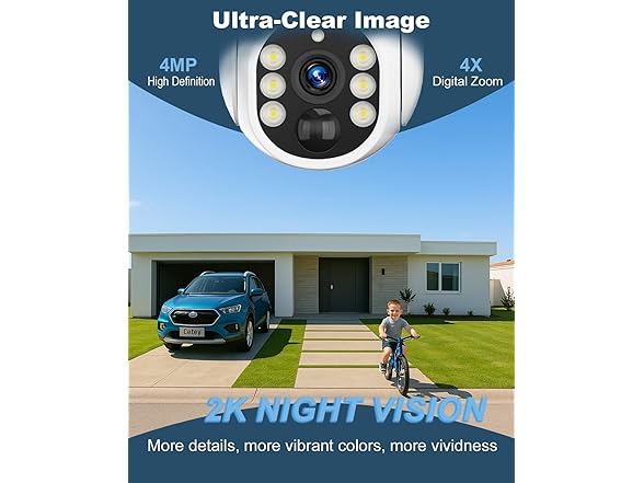 Cetey 4G LTE Cellular Security Camera