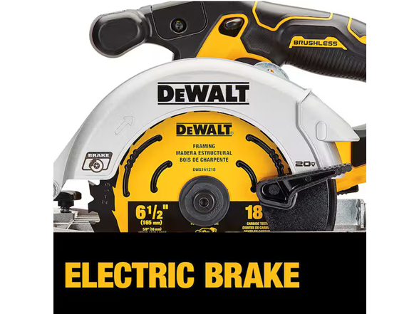DEWALT DCS565B 20V MAX 6-1/2in Sidewinder Style Saw