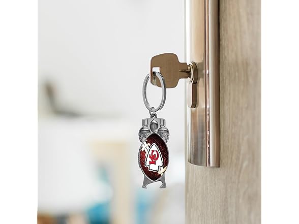Kansas City Chiefs Bottle Opener Keychain