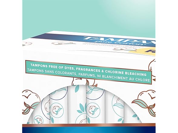 Tampax Pure Cotton, 24ct
