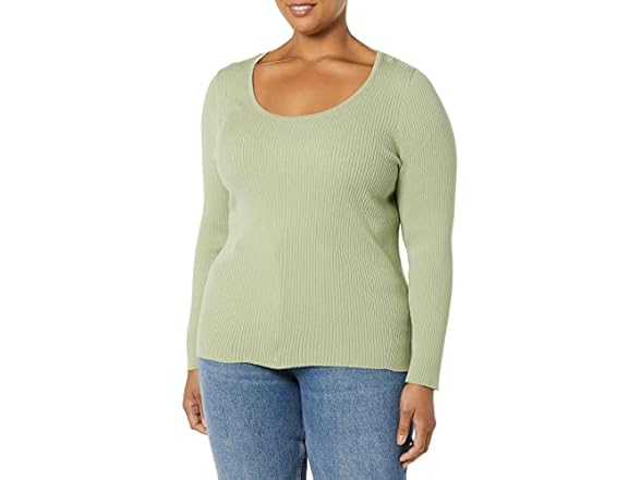 Amazon Essentials Women Fine Gauge Stretch Sweater
