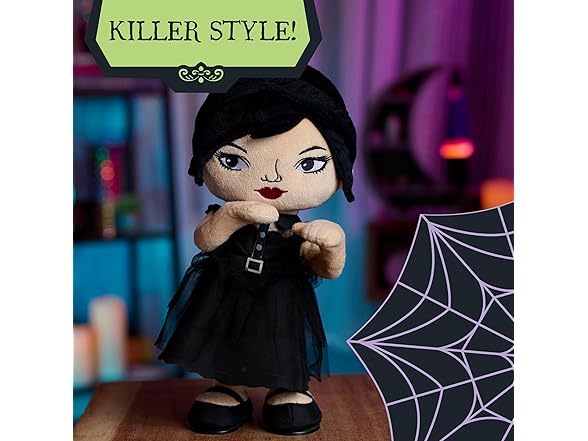 WEDNESDAY Dancing Plush Doll