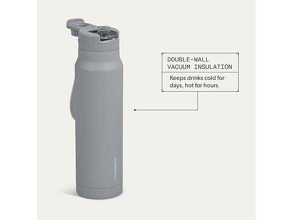 Dometic 42oz Insulated Chug Bottle - Silt