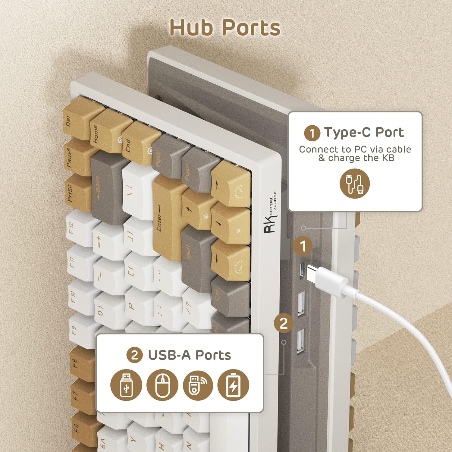 RK84 RGB Hot-Swappable Mechanical Keyboard - Gallery 13