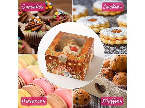 Kate Aspen Fall Cookie Boxes 30pk