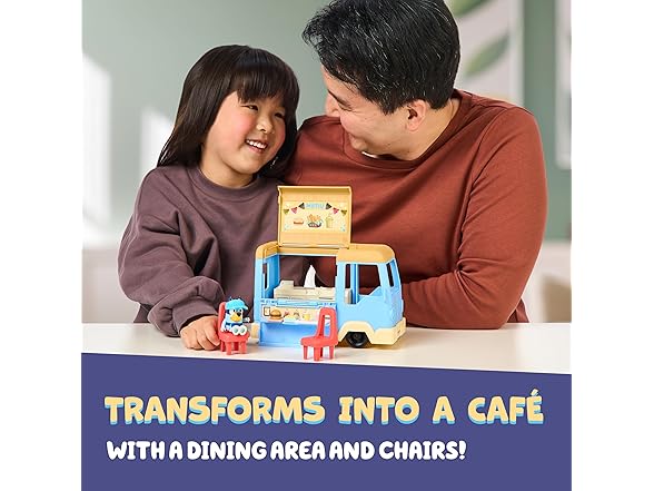 Bluey Let’s Play Chef Food Truck Playset