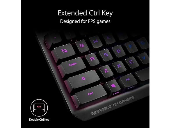ASUS ROG Strix Scope RX Keyboard, RX Red