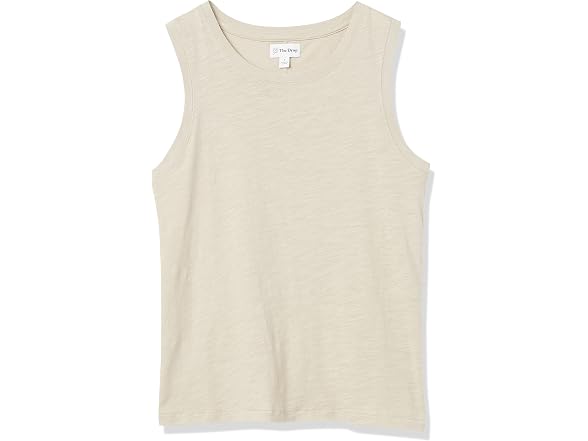 The Drop Women (XXS) Nicole Crew-neck Muscle Top