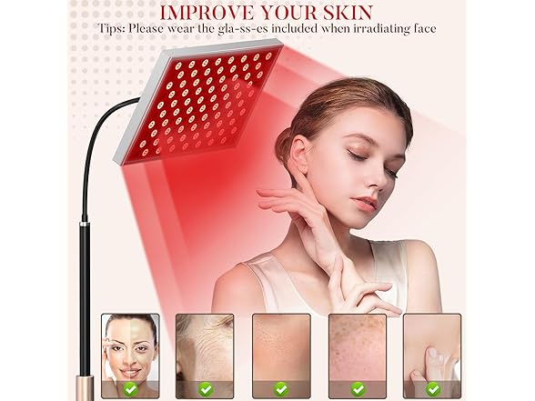 Red light therapy for body