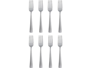 $6.99, Was $8.57, 18% Off! Oneida Zinc Everyday Forks, Set of 8 dealfomo