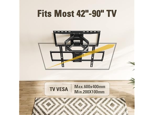 Mounting Dream Full Motion TV Wall Mount