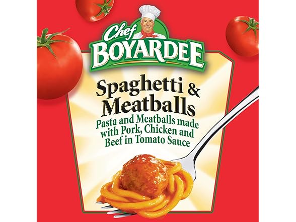 Chef Boyardee Spaghetti and Meatballs, 14.5 oz