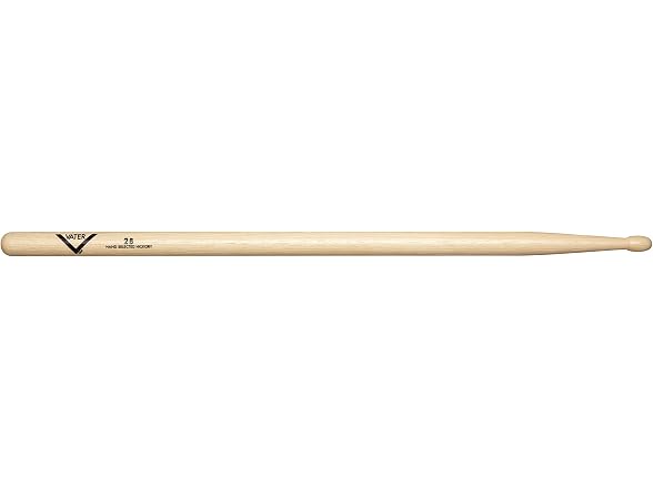 Vater 2B Wood Tip Hickory Drum Sticks,