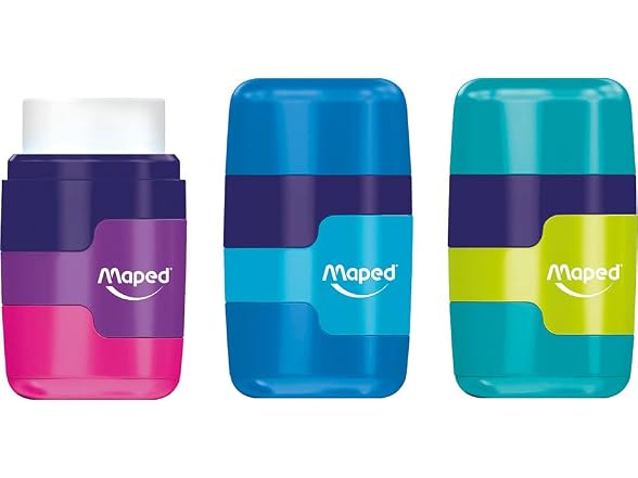 Maped Connect Coloured Duo Eraser and