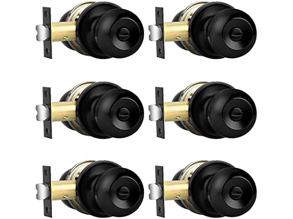 $36.99, Was $78.35, 52% Off! Probrico 6 Pack Privacy Door Knobs dealfomo