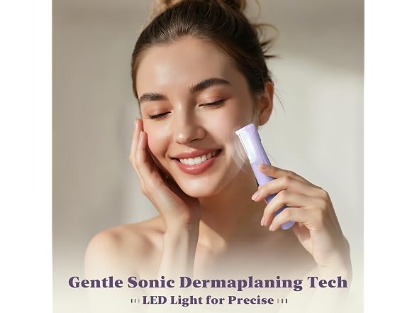 Bnu Dermaplane Razor Women Face Peach Fuzz and