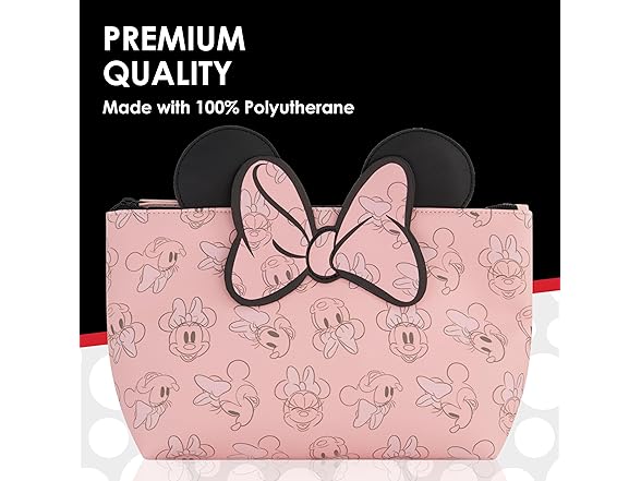 FUL Disney Minnie Mouse Women's Makeup Bag