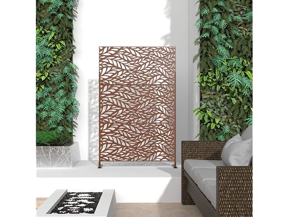 NeuType Outdoor Privacy Screen, Steel