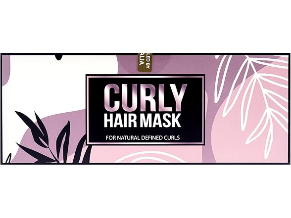 Savion Curly Hair Mask 8.45 oz and Scalp Massager