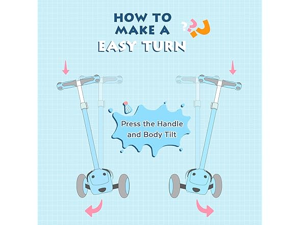 Kids Scooter for Ages 1-12 Years