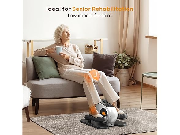 HitGo 2-in-1 Under Desk Elliptical