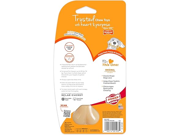 Nylabone Power Chew Original Bone- Medium