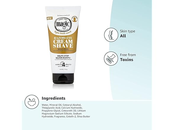 Magic Hair Removal& Shaving Cream