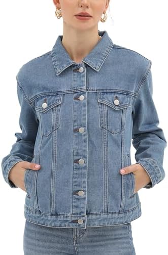Women's Button Up Denim Jacket
