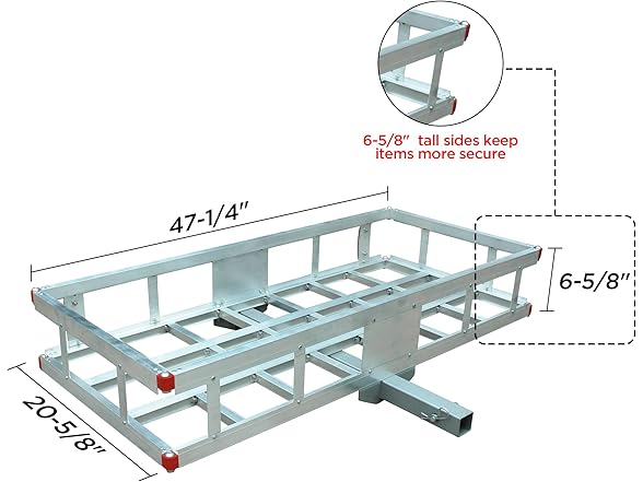 Rockland Aluminum Hitch Cargo Carrier