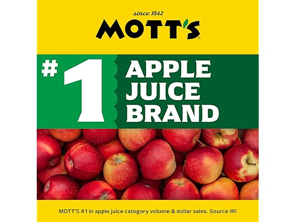 24PK Mott's 100% Apple White Grape Juice, 8 oz.