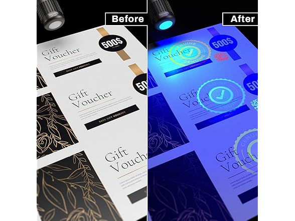 VersaCheck Stealth UV 365nm Display Light - Mini Size