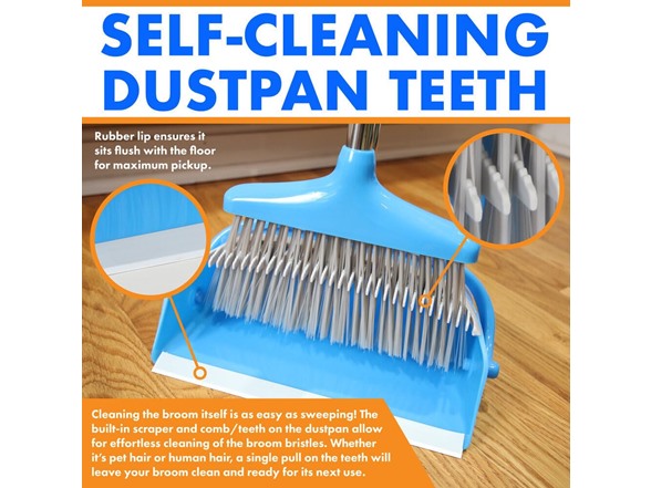 Hub City Heavy Duty Broom and Dust Pan