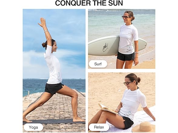 Kanu Marina White Active Rashguard (XS)