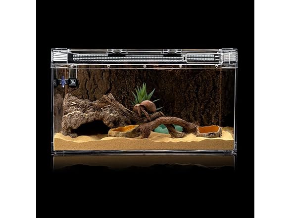 OMEM Reptile Rock Hide Cave Large Right-Angl