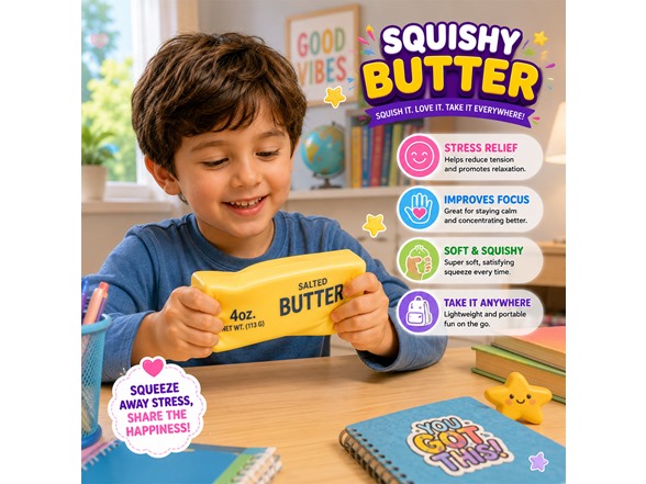 Twilight Squishy Sensory Toys Butter - Your Choice